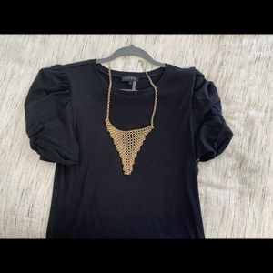 Gold Mesh Necklace